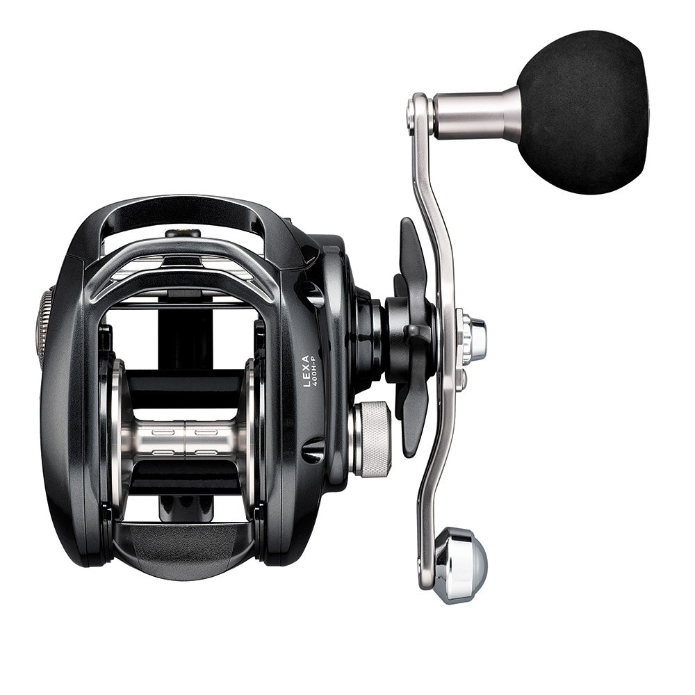 Daiwa Lexa 400 Baitcasting Reel - Hyper Speed - Power Handle