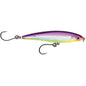 Rapala X-Rap Twitchin Minnow 4" Purple Chartreuse