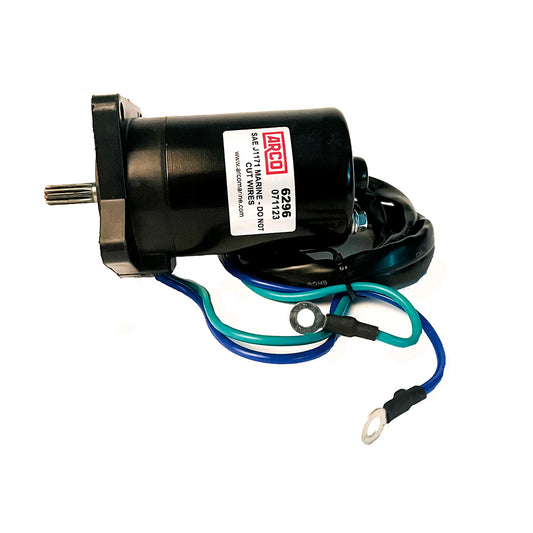 ARCO Marine Original Equipment Quality Replacement Yamaha Tilt Trim Motor - 2000-2019 T25 Series Engines