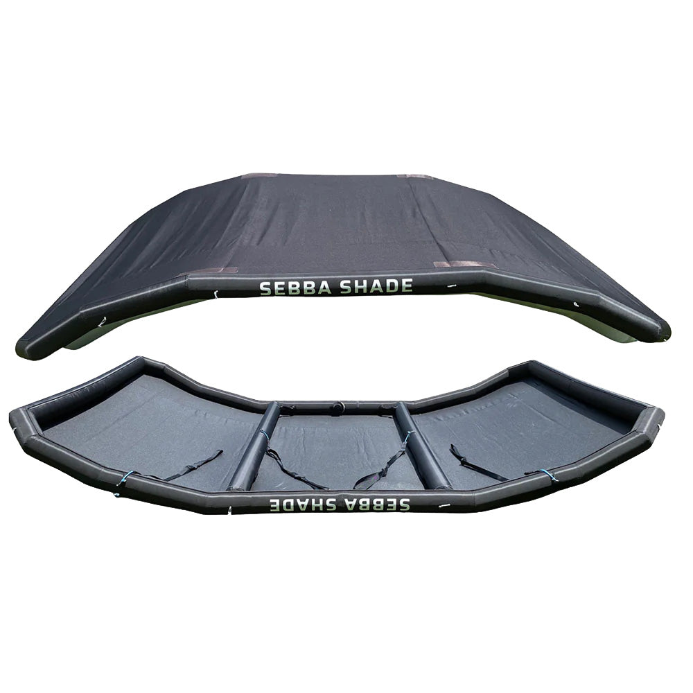 Sebba Shade 6 x 9 ft. Black Sun Shade f/Boats Up To 28'