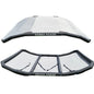 Sebba Shade 8 x 12 ft. Grey Sun Shade f/Boats 26'+