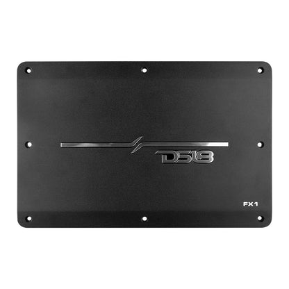 DS18 Flush/Surface Mount 1-Channel Monoblock Class D Amplifier w/Acrylic Cover - 1x900W RMS @ 1 Ohm