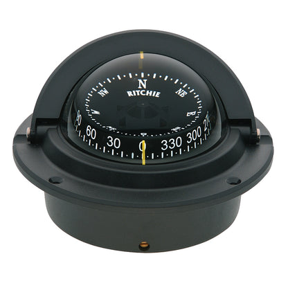 Ritchie F-83 Voyager Compass - Flush Mount - Black