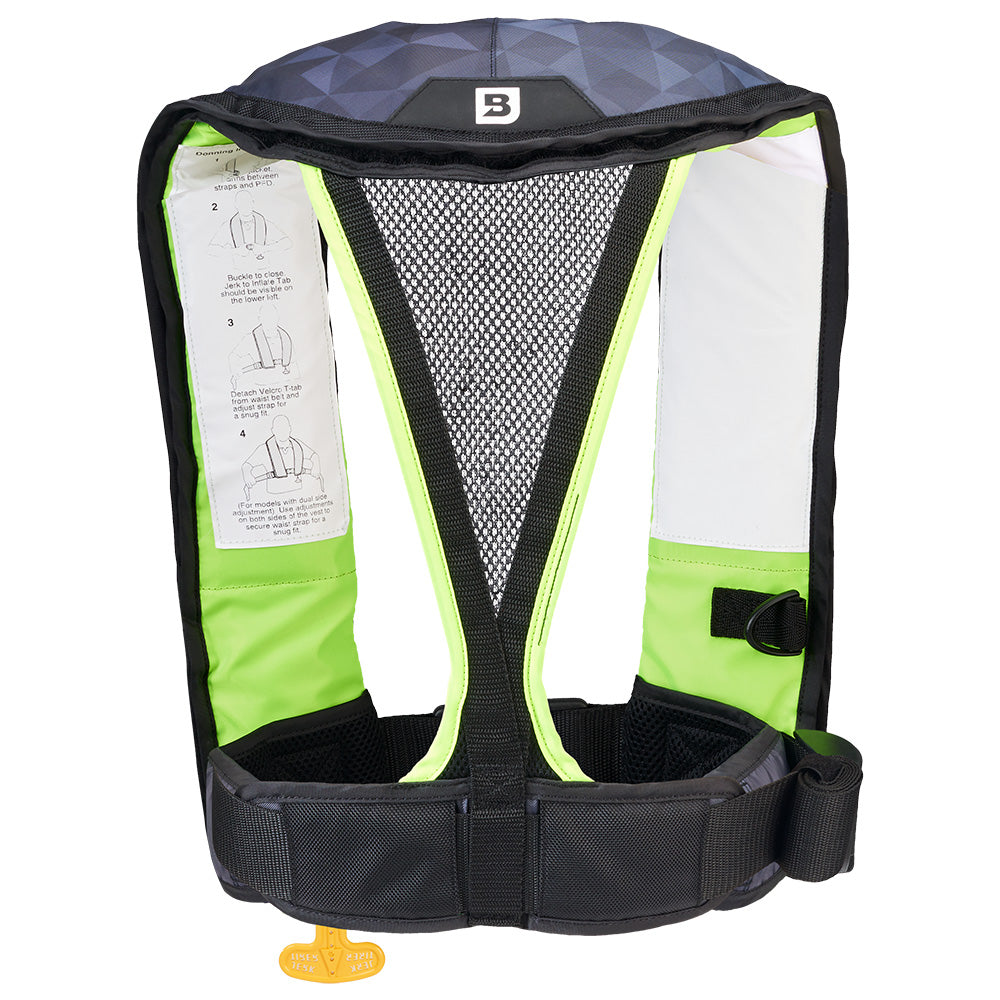 Bluestorm Atmos 40 Auto Type II Inflatable PFD - Hi-Vis