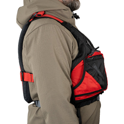 Bluestorm Motive Kayak Fishing Vest - Nitro Red - L/XL