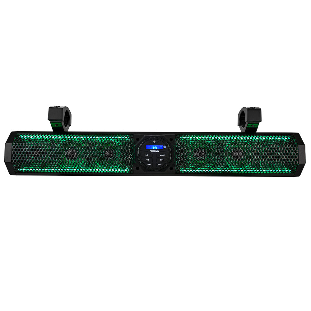 DS18 26" Marine Amplified Sound Bar w/Bluetooth 600W w/6 Speaker System  RGB LED