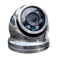 Iris Hi-Resolution Analog Mini Dome Camera - 316 Stainless Steel - CVBS - TVI - 3.6