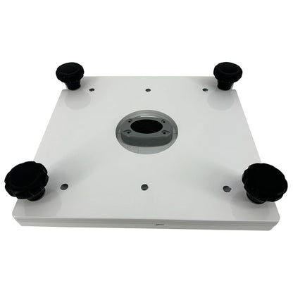 Seaview Removable Base f/Pedestal Mounts w/10x10 Base Plate - White