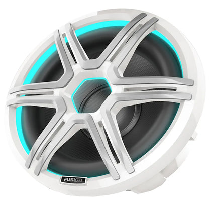 Fusion Apollo 12" LED Marine Subwoofer w/Sports White Grille