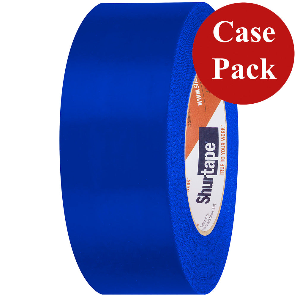 Shurtape UV-Resistant Marine Heat Shrink Tape - 48MM x 55M Roll - Serrated Edge Blue *Case of 24 Rolls*