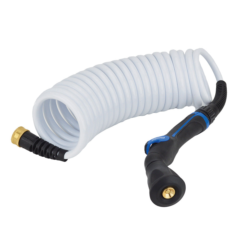 HoseCoil Skipper Spray System w/20' 3/8" Hose - White