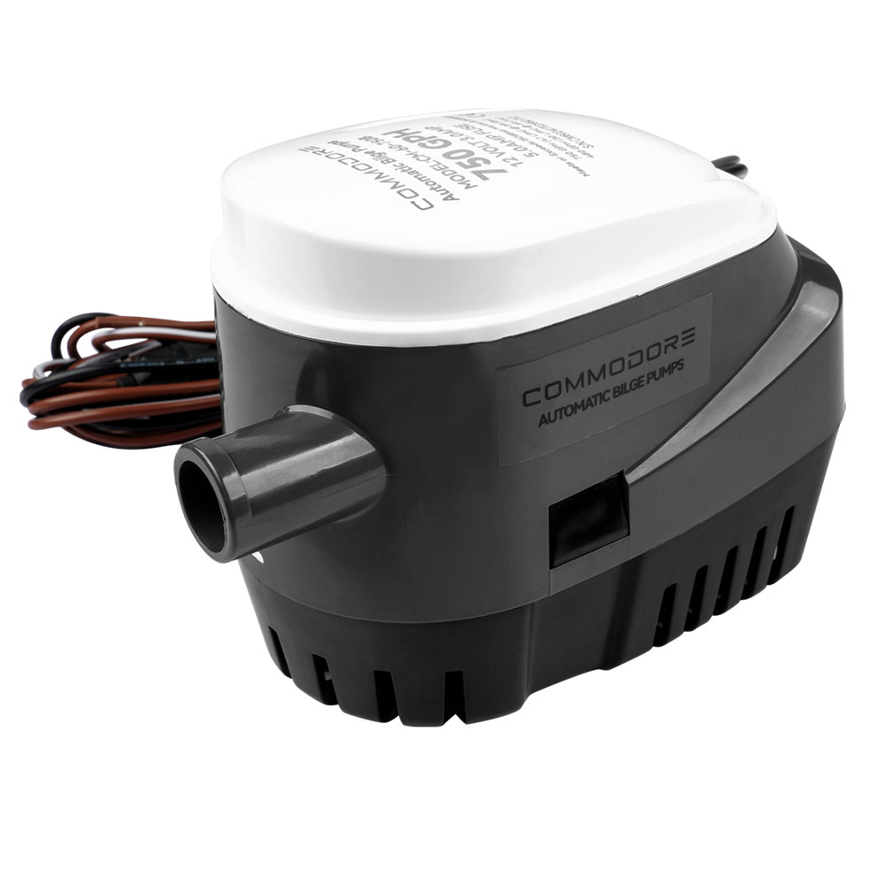 Commodore 750 GPH 60 Series Automatic Bilge Pump - 12V