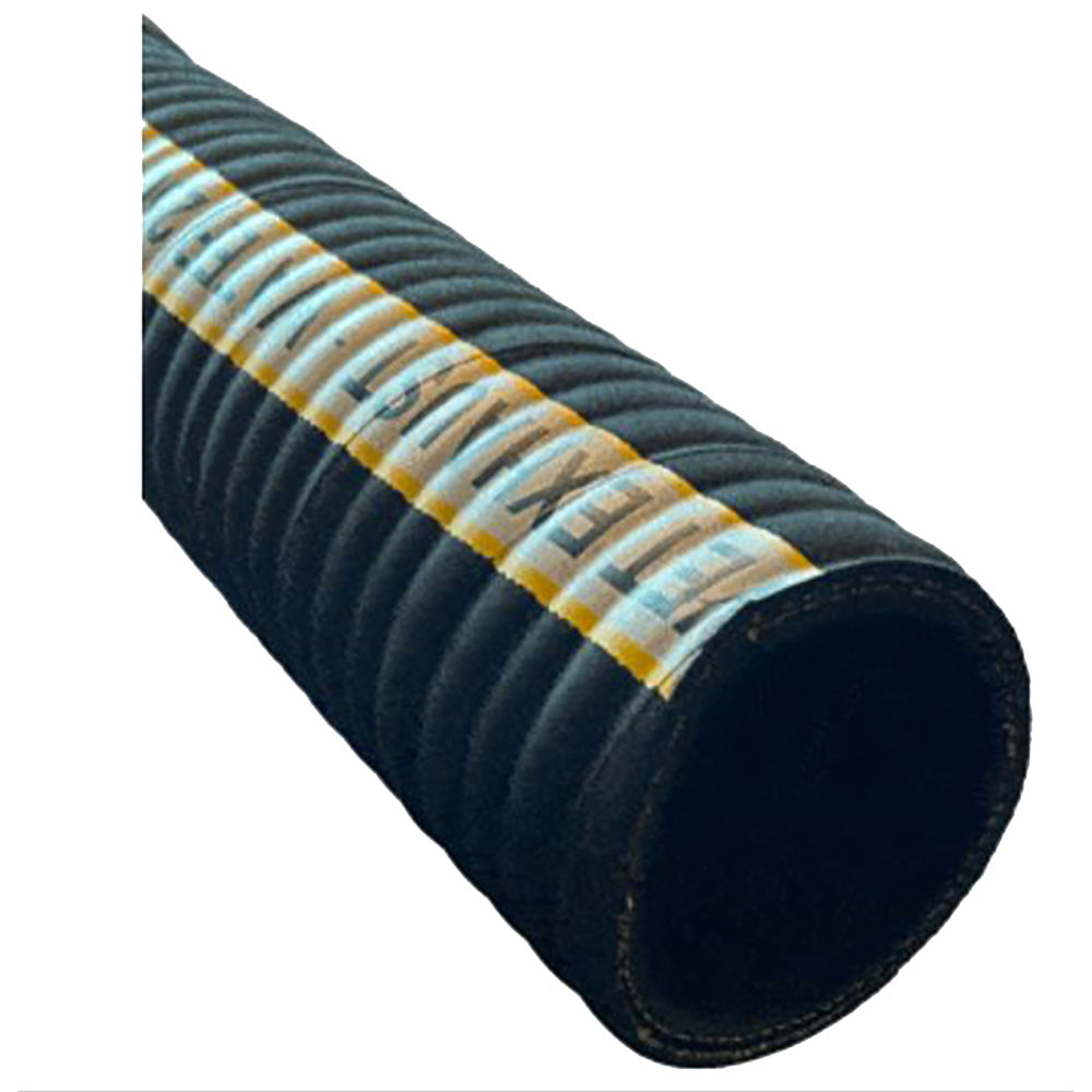 Trident Marine 2-1/2" Extra-Flex Corrugated Marine Wet Exhaust Hose - Sold by the Foot