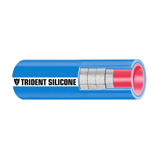 Trident Marine 1-1/2" x 36" Blue Silicone Wet Exhaust Hose