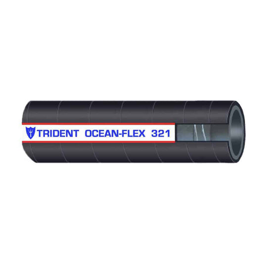 Trident Marine 1-1/2" x 12.5' Ocean-Flex Multipurpose Hose