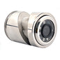 Iris 3MP Compact 316L Stainless Steel Thru-Hull/Panel IP Camera - 3.6mm Lens