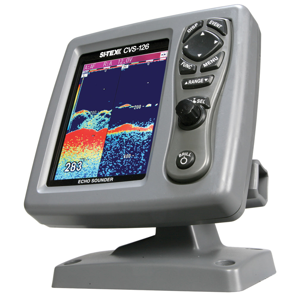 SI-TEX CVS-126 Dual Frequency Color Echo Sounder