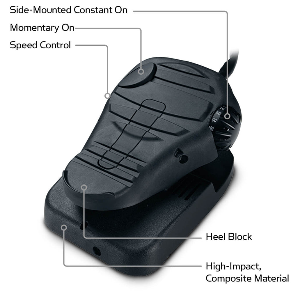 Minn Kota Edge 45 - Latch  Door - Foot Control - 12V-45lb-45"