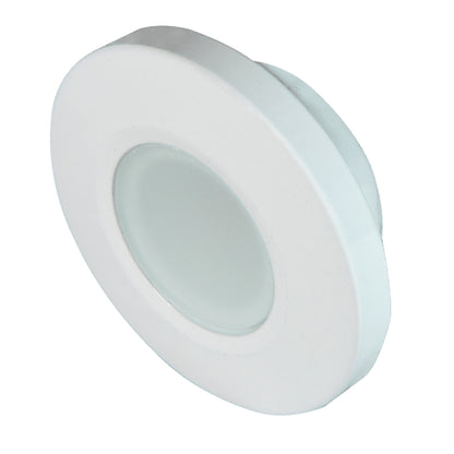 Lumitec Orbit - Flush Mount Down Light - White Finish - White Non-Dimming