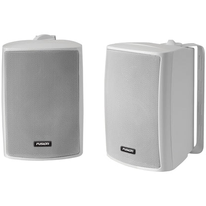 Fusion 4" Compact Marine Box Speakers - (Pair) White