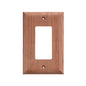 Whitecap Teak Ground Fault Outlet Cover/Receptacle Plate