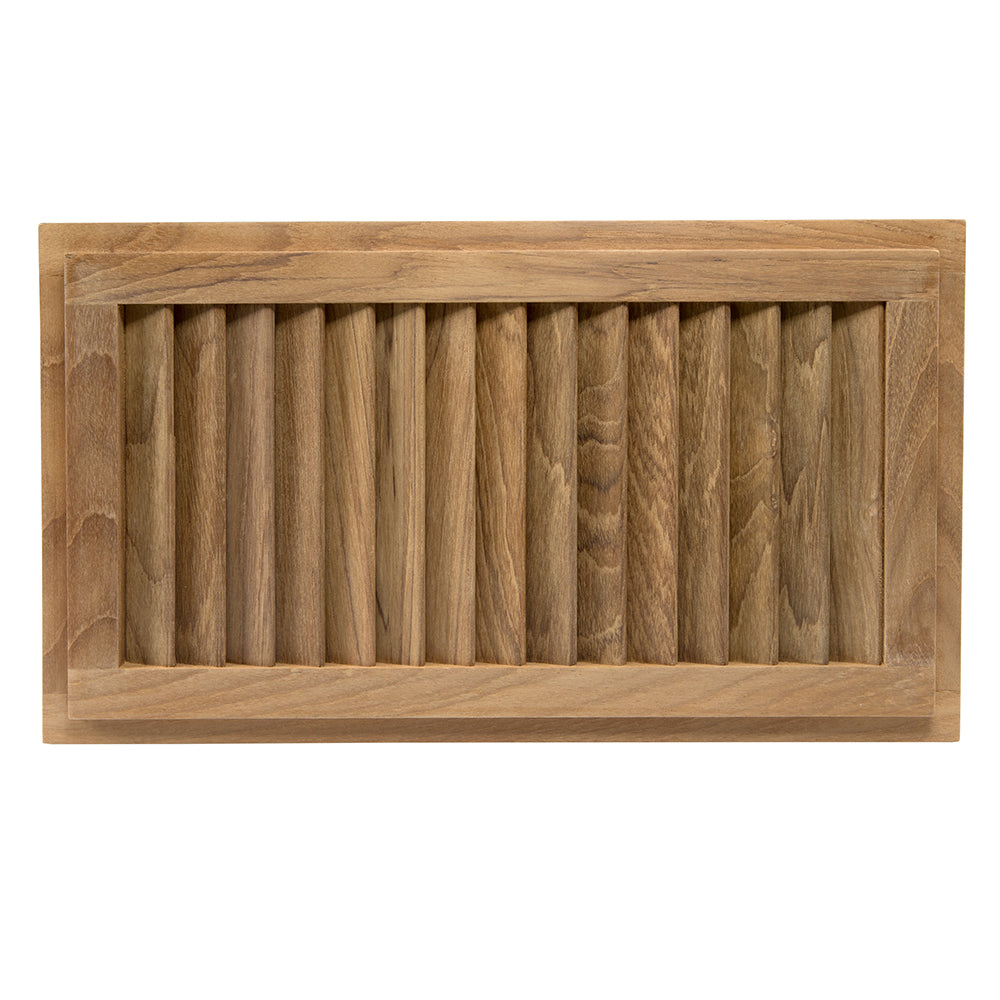 Whitecap Teak Louvered Insert - 16" x 9-1/8" x 3/4"