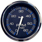 Faria Chesapeake Black 4" Tachometer - 6000 RPM (Gas) (Inboard  I/O)