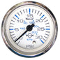 Faria Chesapeake White SS 2" Water Pressure Gauge (30 PSI)