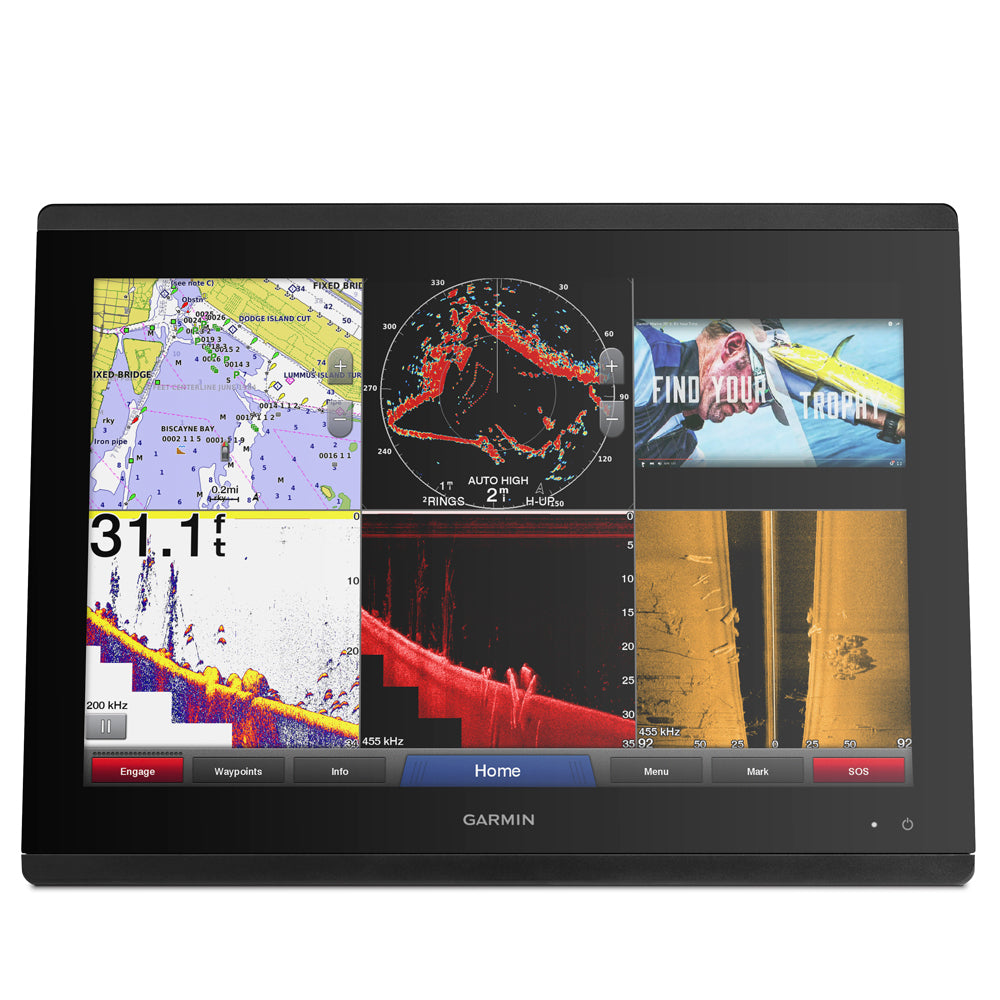 Garmin GPSMAP 8424 MFD - Worldwide Basemap - 24"