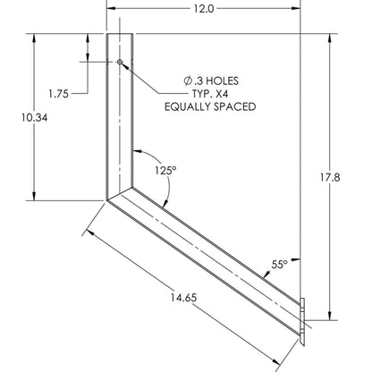 TACO Stainless Steel Table Column