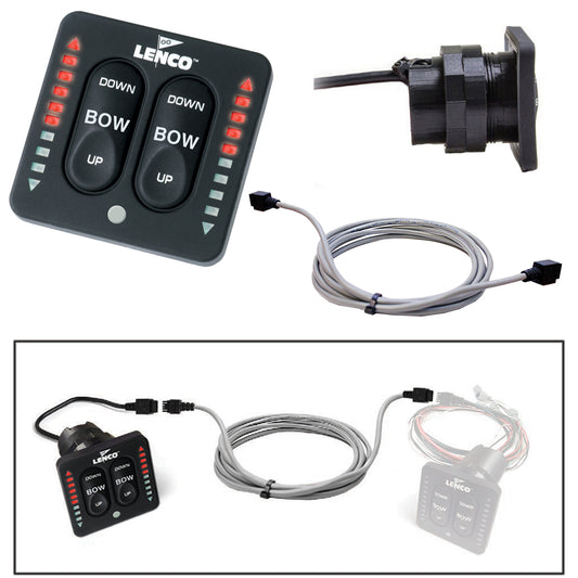 Lenco Flybridge Kit f/ LED Indicator Key Pad f/All-In-One Integrated Tactile Switch - 10'