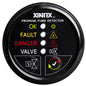 Fireboy-Xintex Propane Fume Detector w/Plastic Sensor  Solenoid Valve - Black Bezel Display