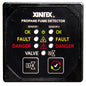 Fireboy-Xintex Propane Fume Detector  Alarm w/2 Plastic Sensors  Solenoid Valve - Square Black Bezel Display