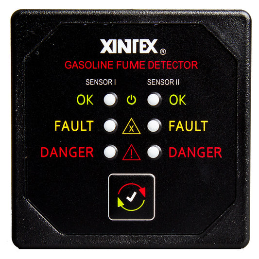 Fireboy-Xintex Gasoline Fume Detector w/Dual Channel - 12/24V