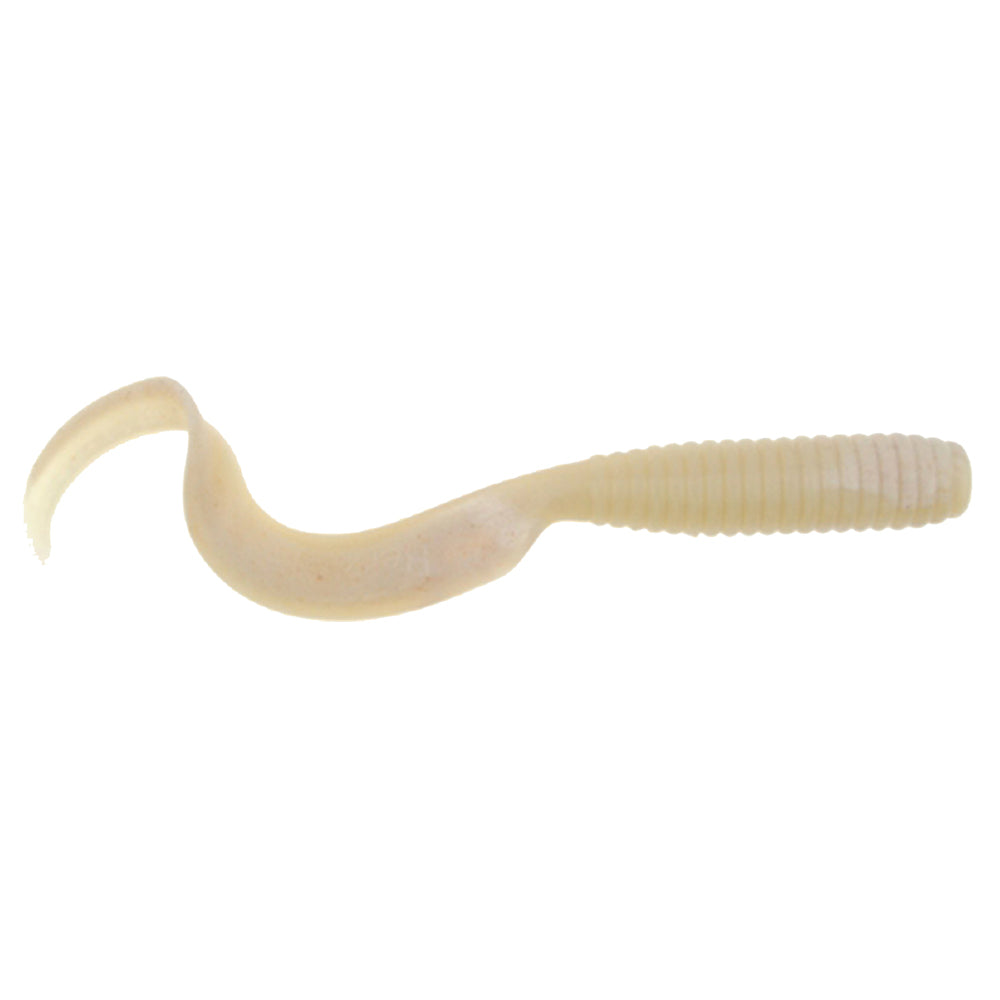 Berkley Gulp! 6" Grub - White Glow