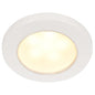 Hella Marine EuroLED 75 3" Round Screw Mount Down Light - Warm White LED - White Plastic Rim - 12V