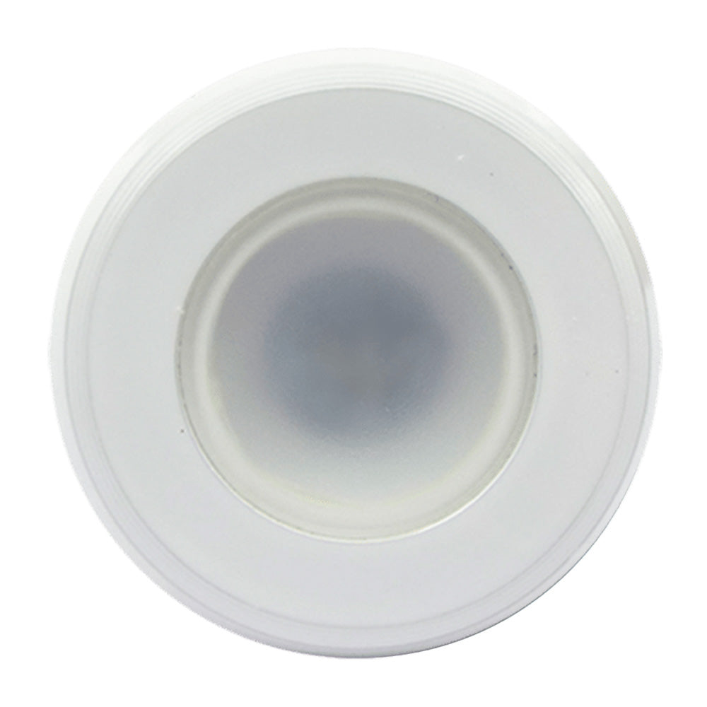 Shadow-Caster Single Color White Non-Dimmable White Powder Coat Down Light