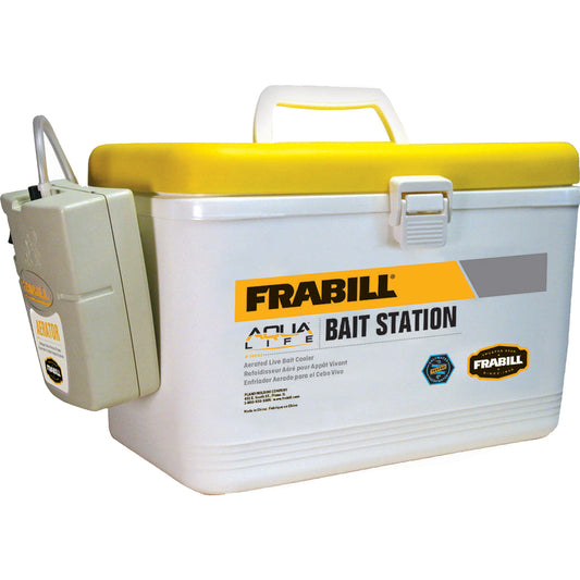 Frabill Bait Box w/Aerator - 8 Quart