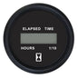 Faria Euro Black 2" Digital Hourmeter Gauge