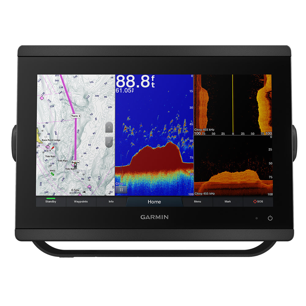 Garmin GPSMAP 8412xsv 12" Chartplotter/Sounder Combo w/Worldwide Basemap  Sonar