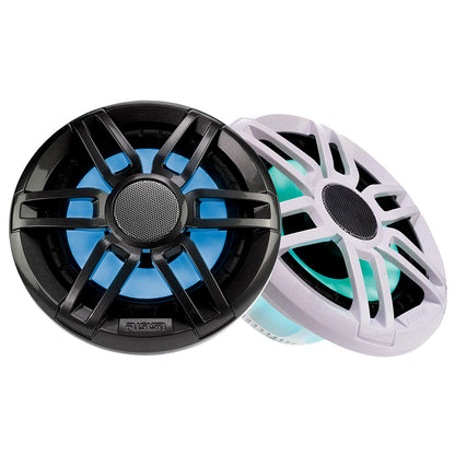 Fusion XS-FL77SPGW XS Series 7.7" Sports Marine Speakers w/RGB - Grey  White Grill Options