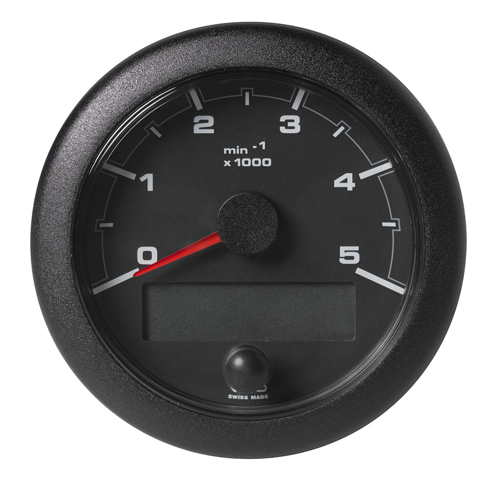 Veratron 3-3/8" (85MM) OceanLink NMEA 2000 Tachometer - 5000 RPM - Black Dial  Bezel