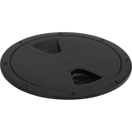 Sea-Dog Screw-Out Deck Plate - Black - 4"