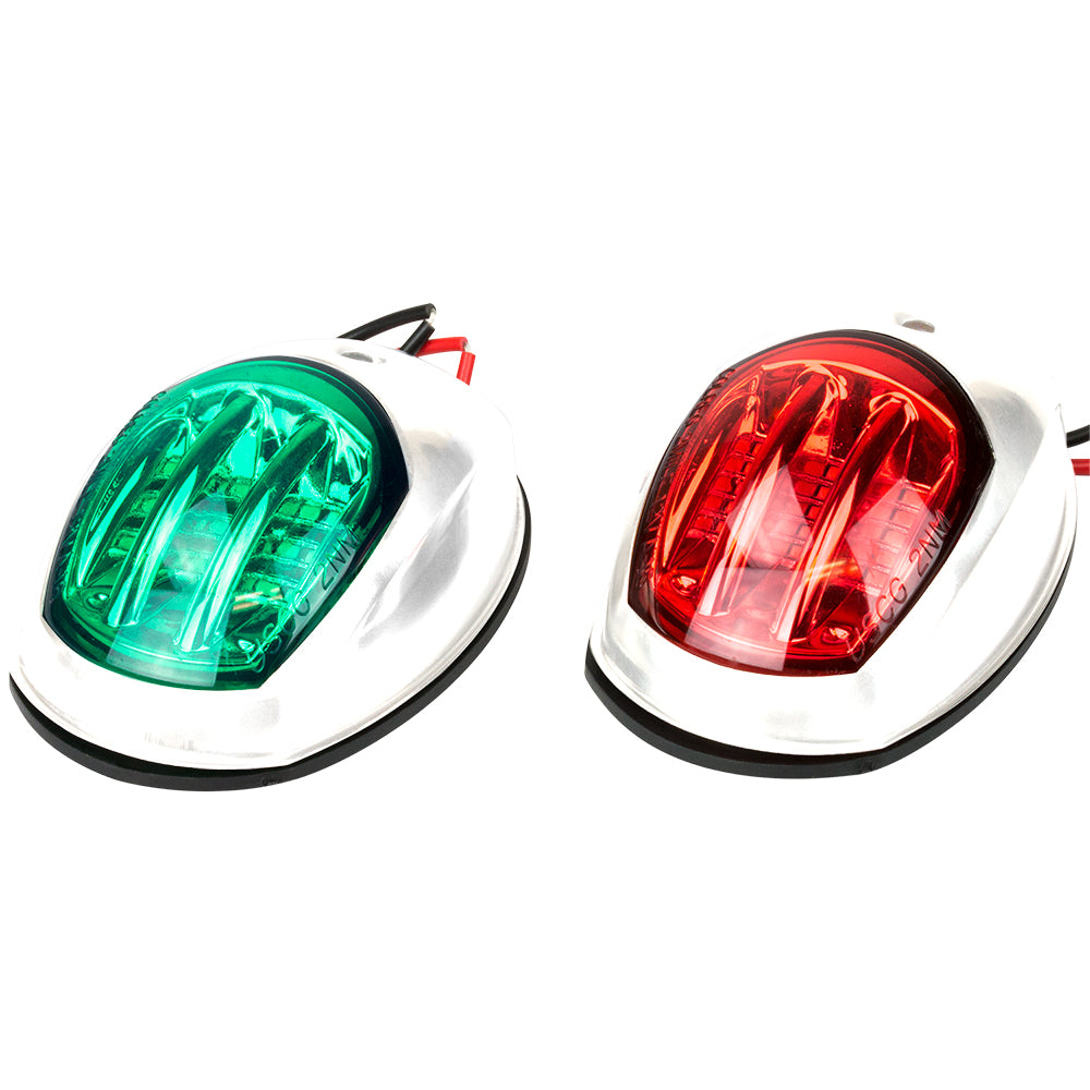 Sea-Dog White LED Navigation Lights - Port  Starboard