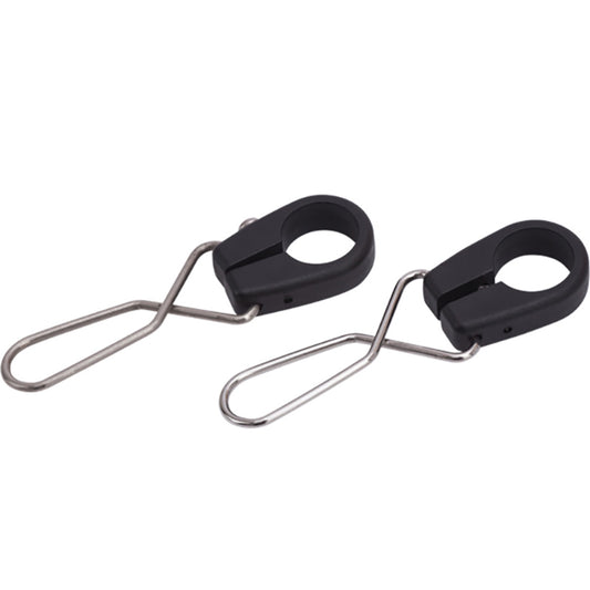 Sea-Dog Nylon Flagpole Pennant Mounts  Stainless Clips - Pair