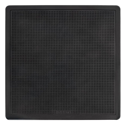 Fusion FM-S10SB FM Series 10" 400W Flush Mount Marine Subwoofer - Square Grill - Black