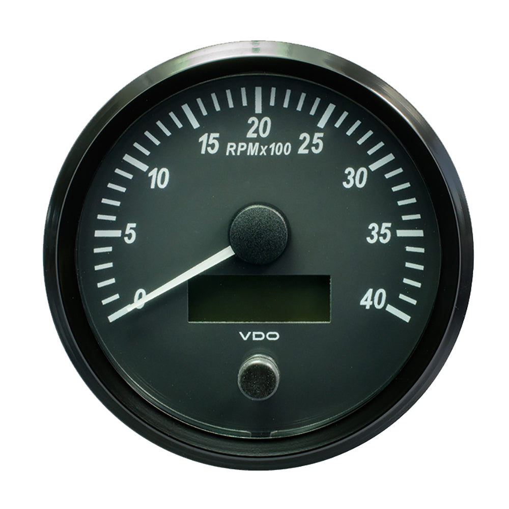 VDO SingleViu 100mm (4") Tachometer - 4000 RPM