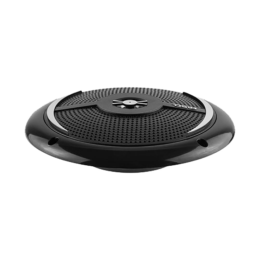 DS18 HYDRO 6.5" 2-Way Marine Slim Speakers w/RGB LED Lighting 100W - Black