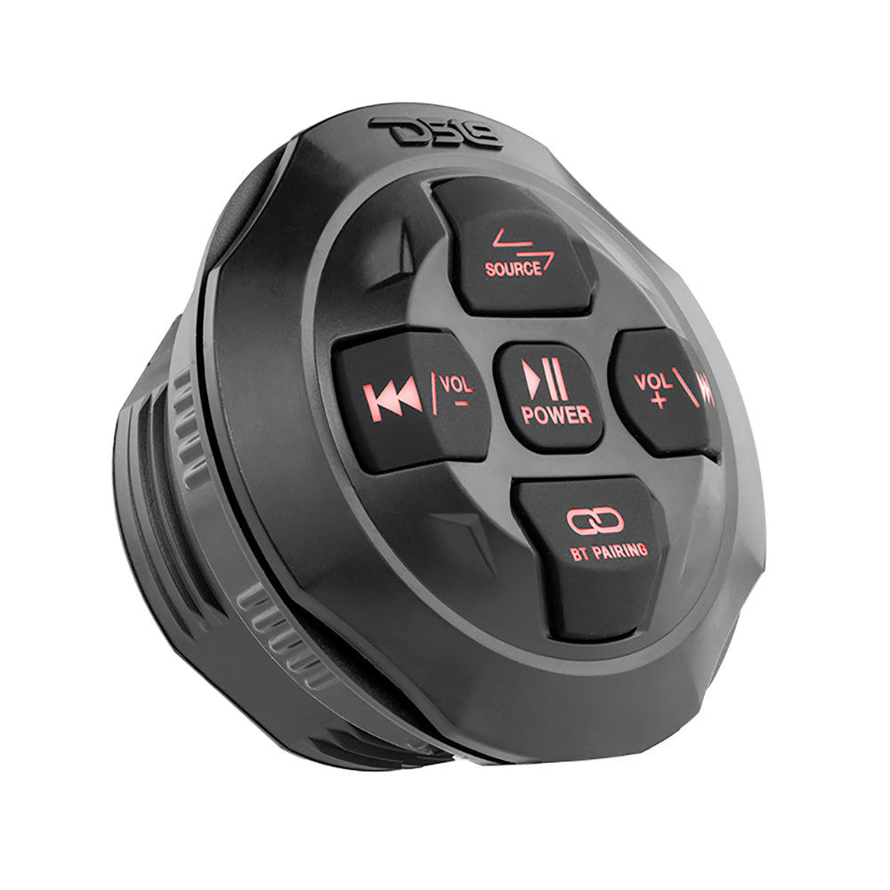 DS18 Marine Waterproof Bluetooth Streaming Audio Receiver Round Controller - f/Android  iPhone