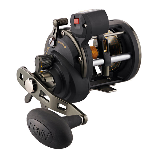 PENN SQLII20LWLC Squall II Level Wind Reel w/Line Counter